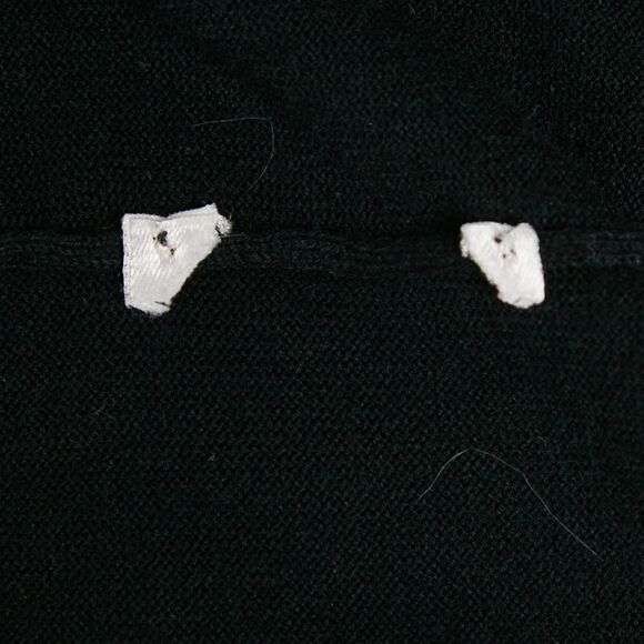 Gucci Black Stretch Knit V-Neck Sleeveless Top S